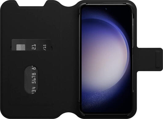 Otterbox Strada Via Series Samsung Galaxy S23 Hoesje Book Case Zwart afbeelding 4