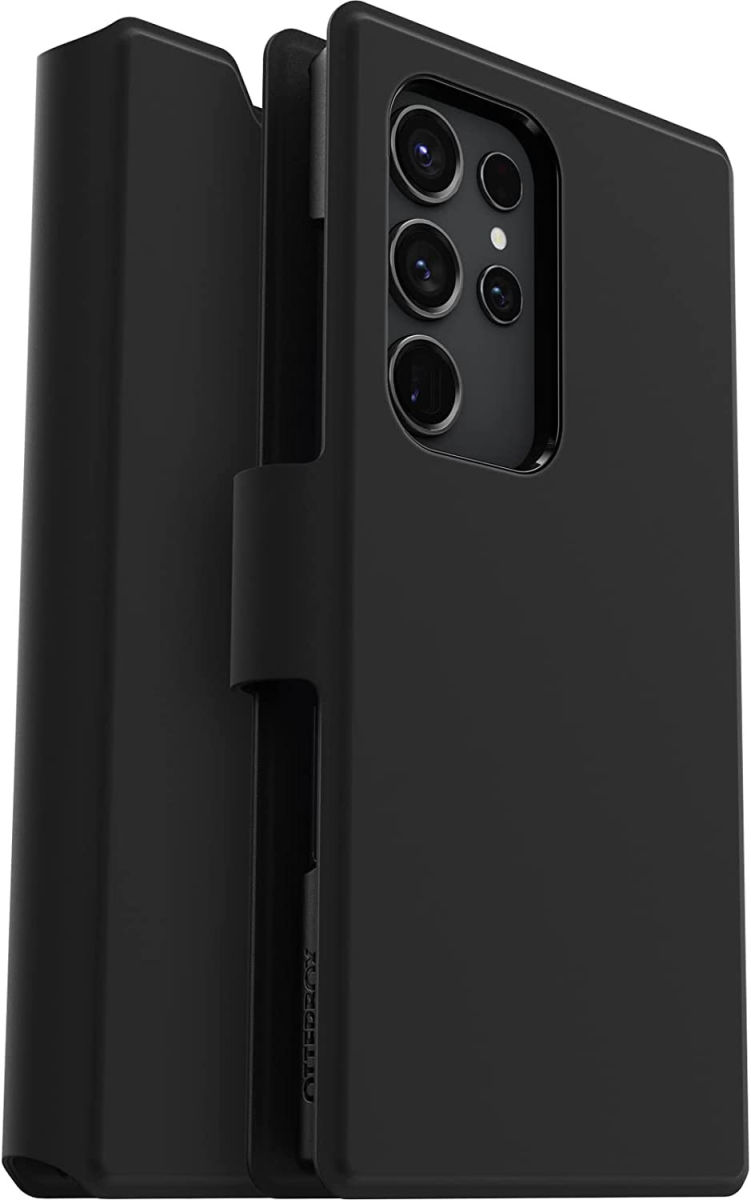 Otterbox Strada Via Series Samsung Galaxy S23 Ultra Hoesje Zwart afbeelding 1