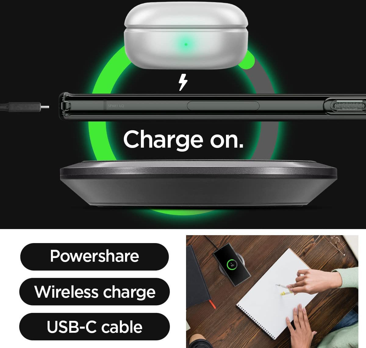 Spigen Crystal Flex Samsung Galaxy S23 Ultra Hoesje Space Crystal afbeelding 6