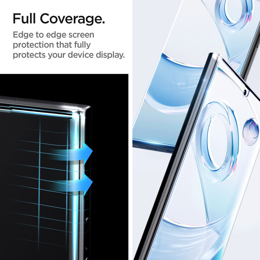Spigen Glas.tR Platinum Tray Samsung Galaxy S23 Ultra Screen Protector afbeelding 5