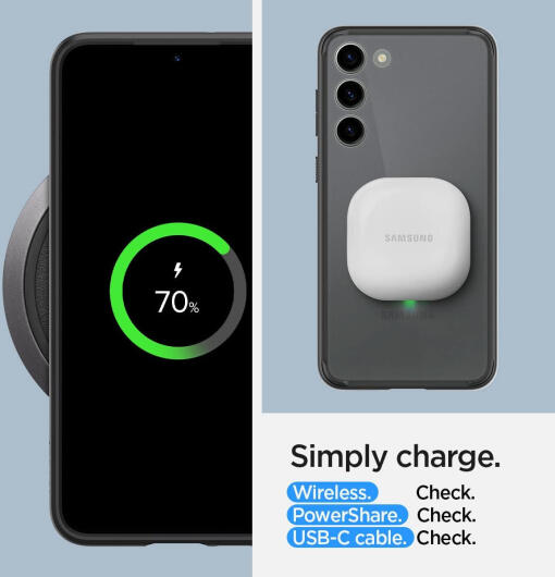 Spigen Ultra Hybrid Samsung Galaxy S23 Hoesje Transparant Zwart afbeelding 6