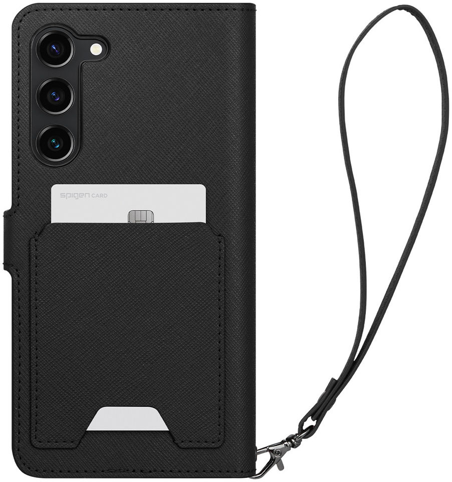 Spigen Wallet S Plus Samsung Galaxy S23 Hoesje Book Case Zwart afbeelding 2