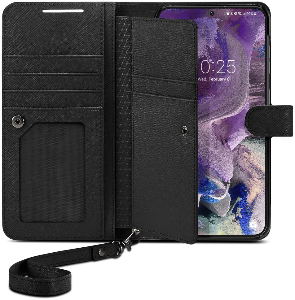 Spigen Wallet S Plus Samsung Galaxy S23 Hoesje Book Case Zwart afbeelding 4