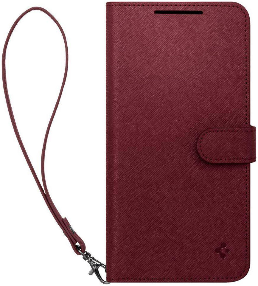 Spigen Wallet S Plus Samsung Galaxy S23 Hoesje Book Case Burgundy afbeelding 3