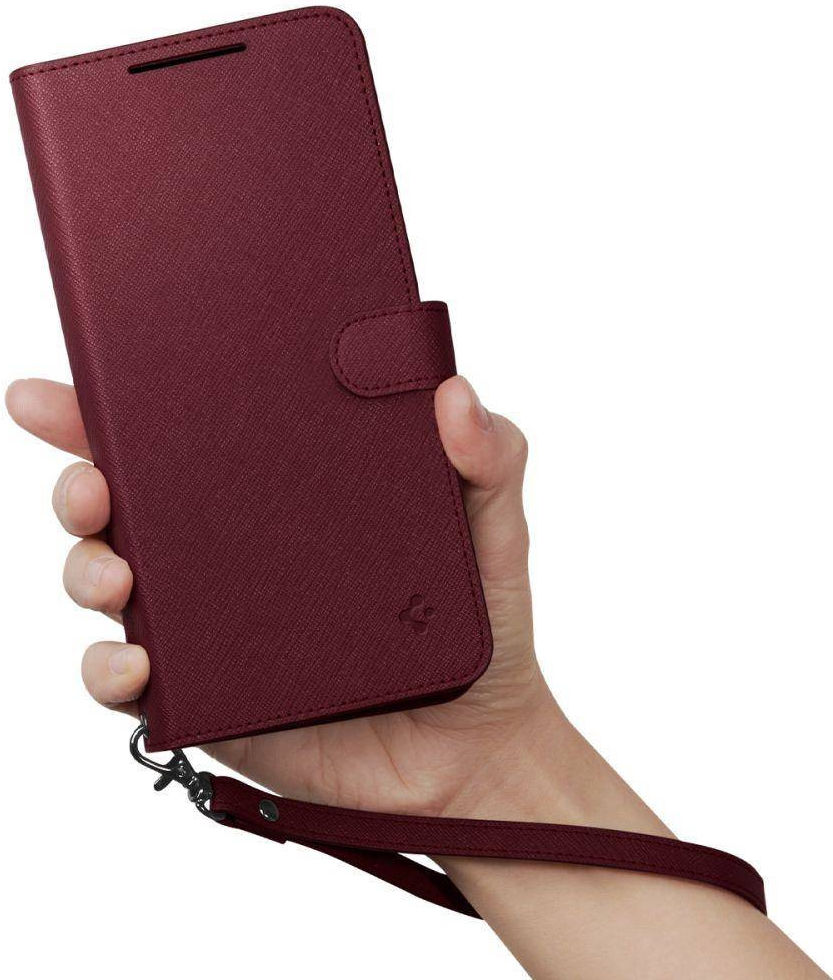Spigen Wallet S Plus Samsung Galaxy S23 Hoesje Book Case Burgundy afbeelding 6