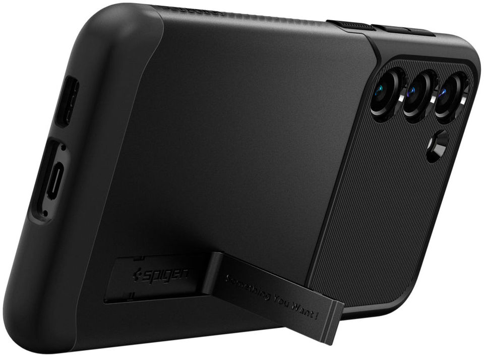Spigen Slim Armor Samsung Galaxy S23 Hoesje Back Cover Zwart afbeelding 2