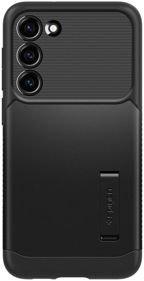Spigen Slim Armor Samsung Galaxy S23 Hoesje Back Cover Zwart afbeelding 5