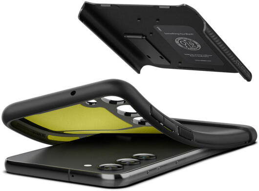 Spigen Slim Armor Samsung Galaxy S23 Hoesje Back Cover Zwart afbeelding 3