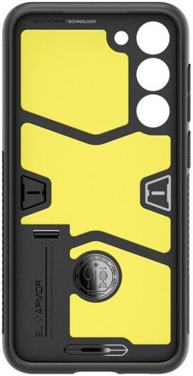 Spigen Slim Armor Samsung Galaxy S23 Hoesje Back Cover Zwart afbeelding 4