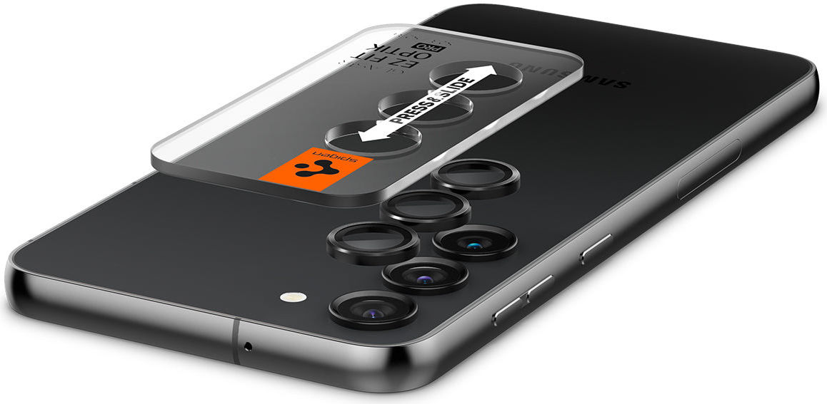 Spigen Optik Samsung Galaxy S23/S23 Plus Camera Lens Protector 2-Pack afbeelding 13