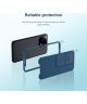 Nillkin CamShield Xiaomi 13 Hoesje met Camera Slider Back Cover Blauw