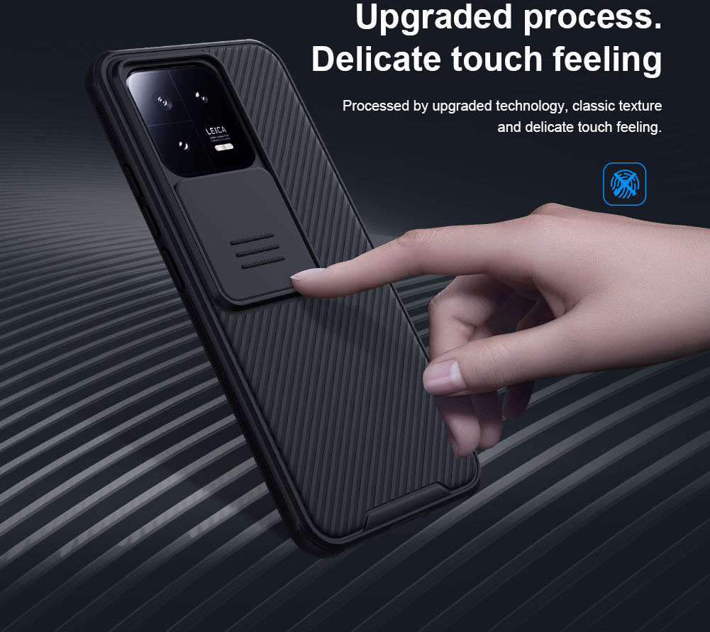 Nillkin CamShield Xiaomi 13 Hoesje met Camera Slider Back Cover Blauw afbeelding 9