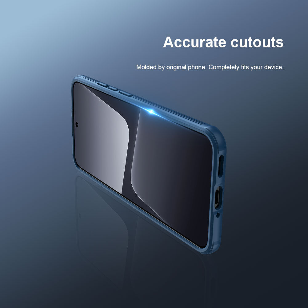 Nillkin CamShield Xiaomi 13 Hoesje met Camera Slider Back Cover Blauw afbeelding 10