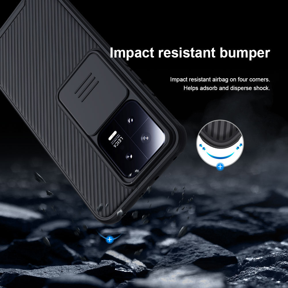 Nillkin CamShield Xiaomi 13 Hoesje met Camera Slider Back Cover Blauw afbeelding 6