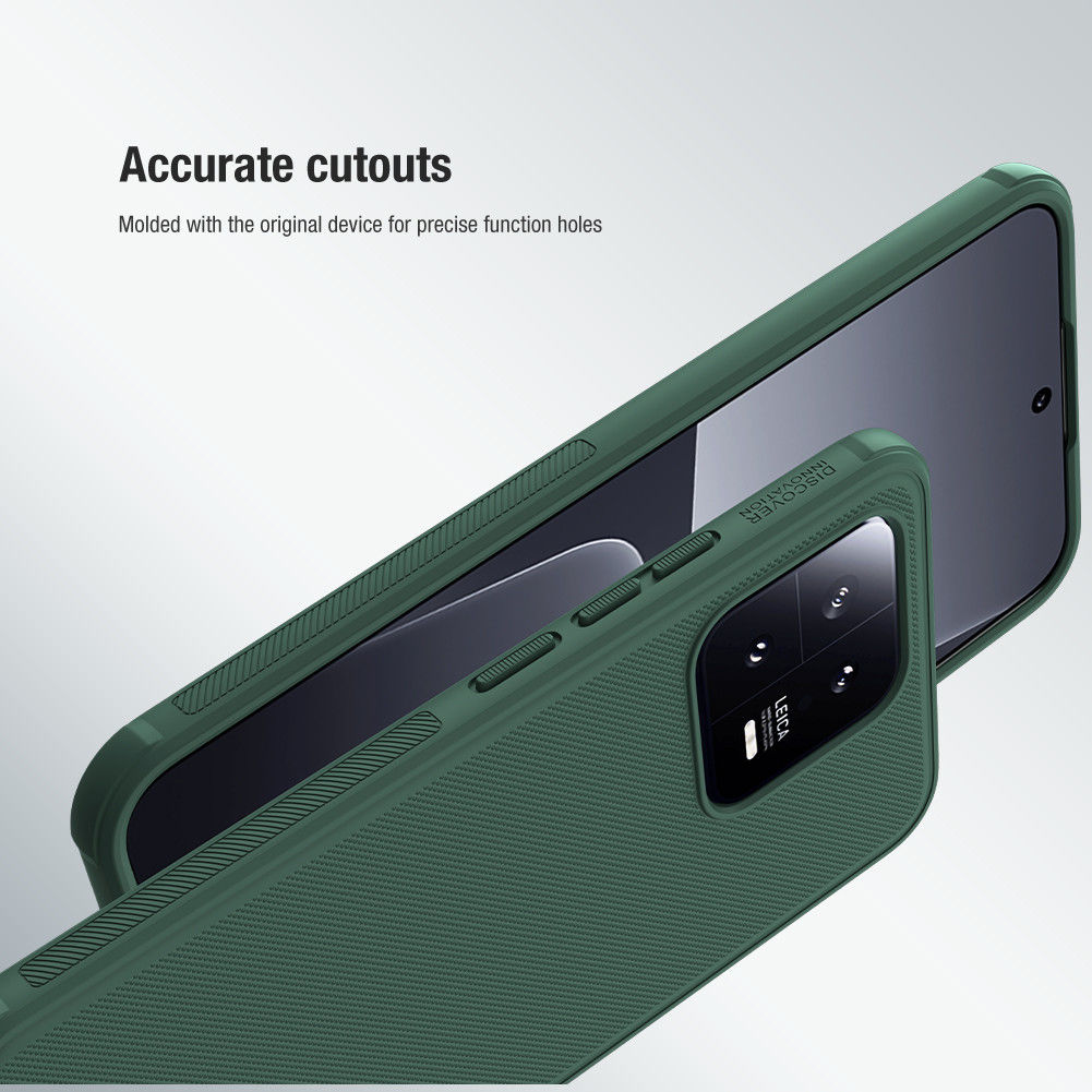 Nillkin Super Frosted Shield Xiaomi 13 Hoesje Back Cover Zwart afbeelding 10