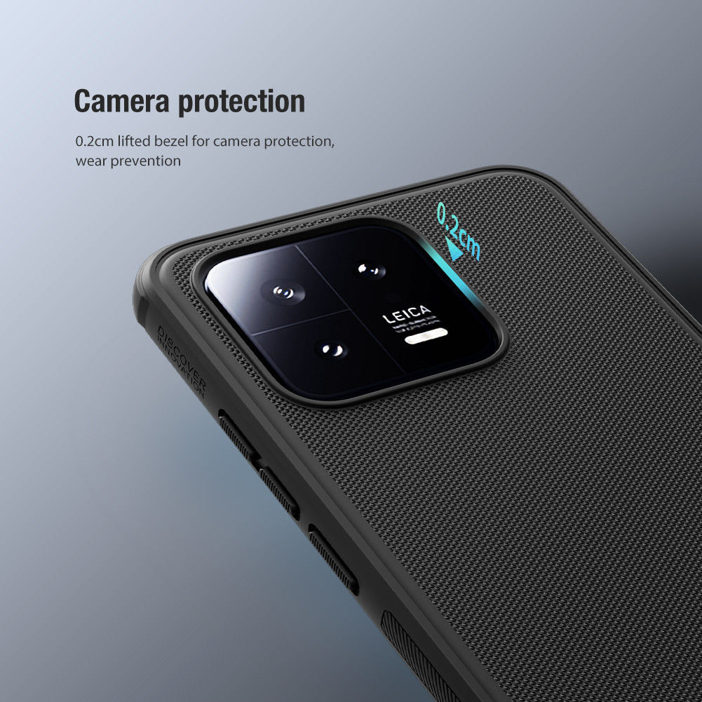 Nillkin Super Frosted Shield Xiaomi 13 Hoesje Back Cover Groen afbeelding 3