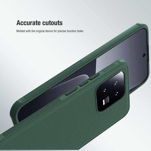 Nillkin Super Frosted Shield Xiaomi 13 Hoesje Back Cover Groen afbeelding 10