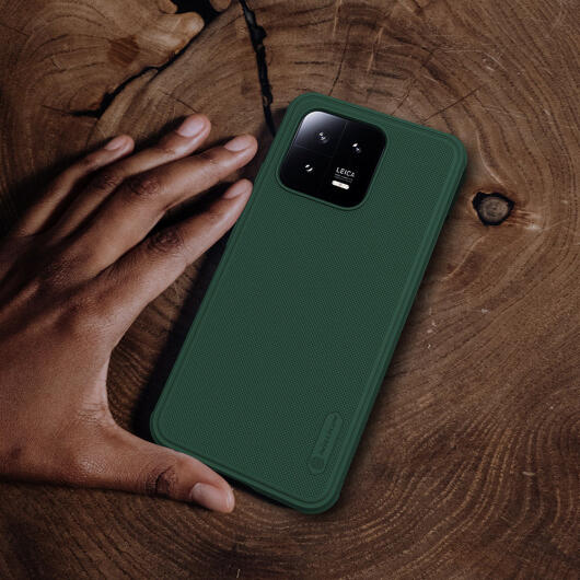 Nillkin Super Frosted Shield Xiaomi 13 Hoesje Back Cover Groen afbeelding 11