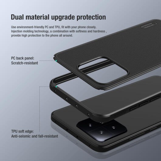 Nillkin Super Frosted Shield Xiaomi 13 Hoesje Back Cover Groen afbeelding 7