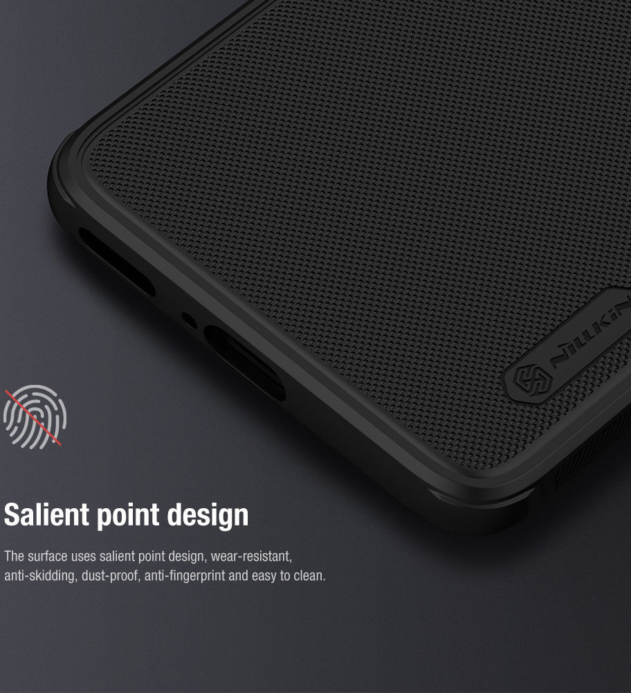 Nillkin Super Frosted Shield Xiaomi 13 Pro Hoesje Back Cover Zwart afbeelding 8