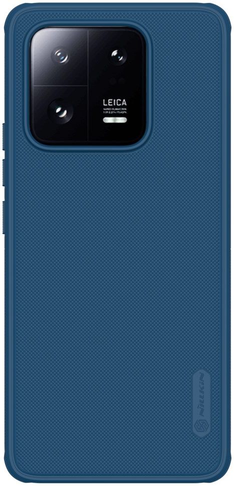 Nillkin Super Frosted Shield Xiaomi 13 Pro Hoesje Back Cover Blauw afbeelding 1