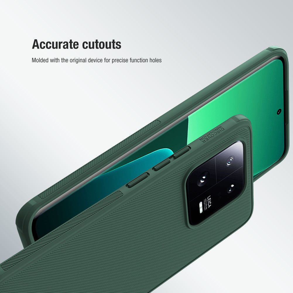 Nillkin Super Frosted Shield Xiaomi 13 Pro Hoesje Back Cover Groen afbeelding 9