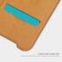 Nillkin Qin Samsung Galaxy A14 Hoesje Book Case Bruin afbeelding 3