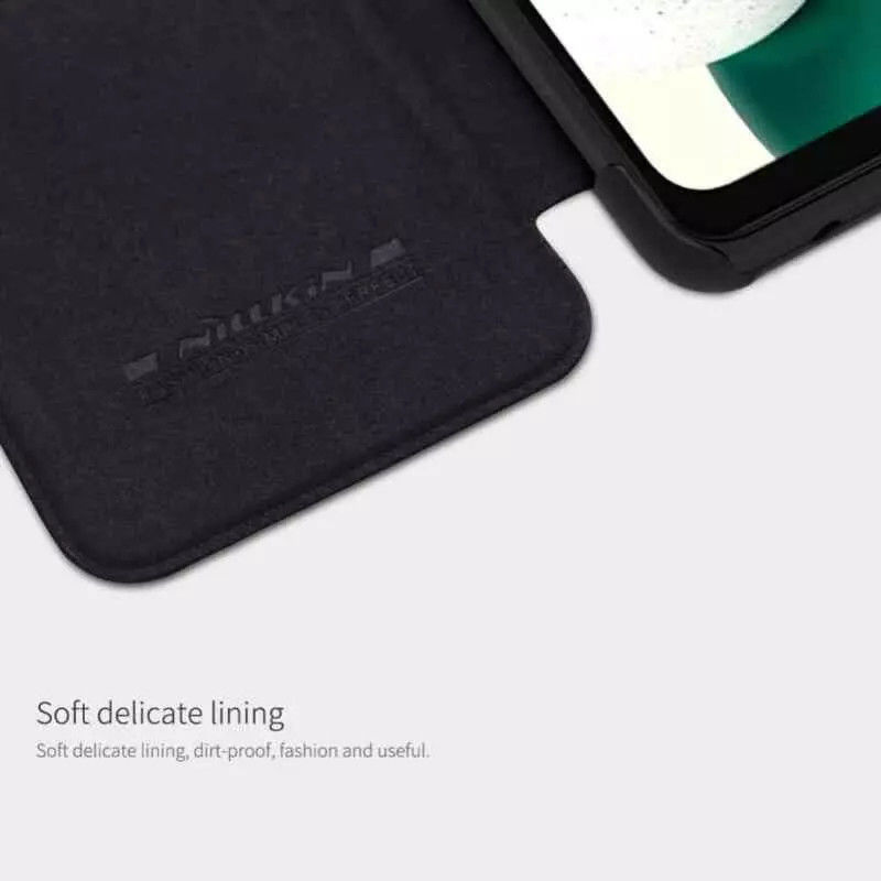 Nillkin Qin Samsung Galaxy A34 Hoesje Book Case Bruin afbeelding 5