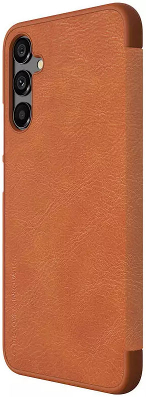 Nillkin Qin Samsung Galaxy A34 Hoesje Book Case Bruin afbeelding 9