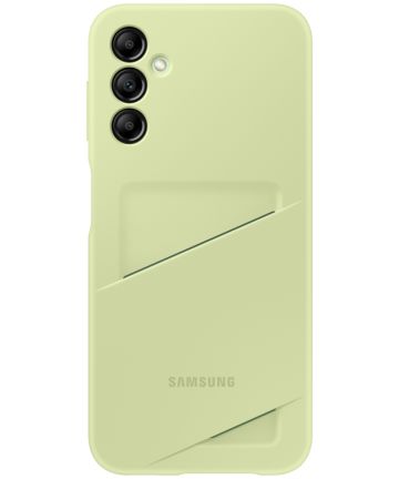 Origineel Samsung Galaxy A14 Hoesje Card Slot Cover Groen Hoesjes