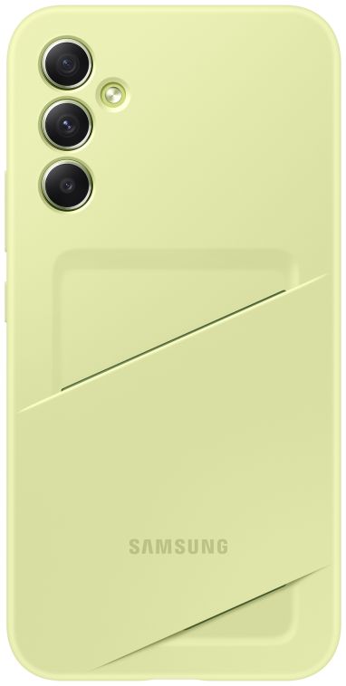 Origineel Samsung Galaxy A34 Hoesje Card Slot Cover Groen afbeelding 1