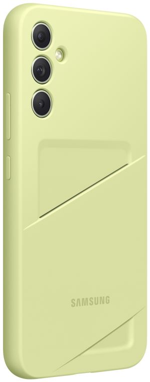 Origineel Samsung Galaxy A34 Hoesje Card Slot Cover Groen afbeelding 2