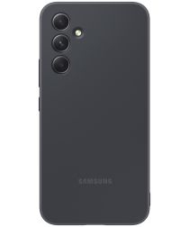 Origineel Samsung Galaxy A54 Hoesje Silicone Case Back Cover Zwart