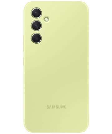 Origineel Samsung Galaxy A54 Hoesje Silicone Case Back Cover Groen Hoesjes