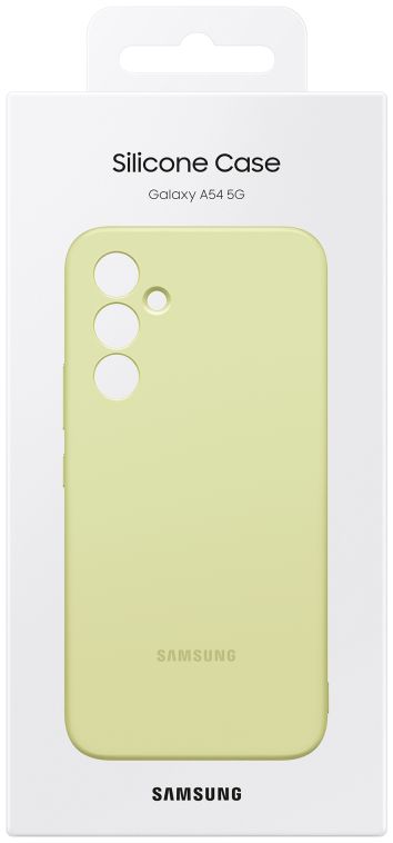 Origineel Samsung Galaxy A54 Hoesje Silicone Case Back Cover Groen afbeelding 7
