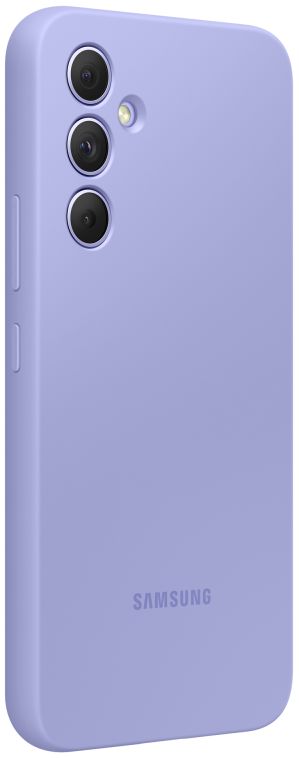 Origineel Samsung Galaxy A54 Hoesje Silicone Case Back Cover Paars afbeelding 2