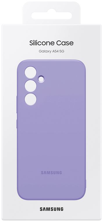 Origineel Samsung Galaxy A54 Hoesje Silicone Case Back Cover Paars afbeelding 6