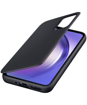 Origineel Samsung Galaxy A54 Hoesje Smart View Wallet Case Zwart Hoesjes