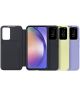 Origineel Samsung Galaxy A54 Hoesje Smart View Wallet Case Groen