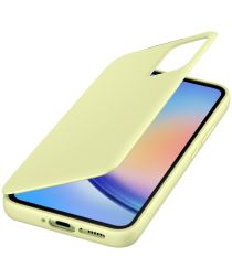 Origineel Samsung Galaxy A34 Hoesje Smart View Wallet Case Groen