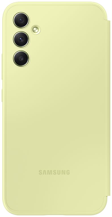 Origineel Samsung Galaxy A34 Hoesje Smart View Wallet Case Groen afbeelding 5
