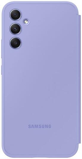 Origineel Samsung Galaxy A34 Hoesje Smart View Wallet Case Paars afbeelding 5