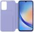 Origineel Samsung Galaxy A34 Hoesje Smart View Wallet Case Paars afbeelding 2