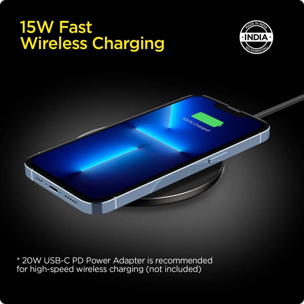 Spigen ArcField Draadloze Oplader 15W Fast Charge Wireless Charger Pad afbeelding 3