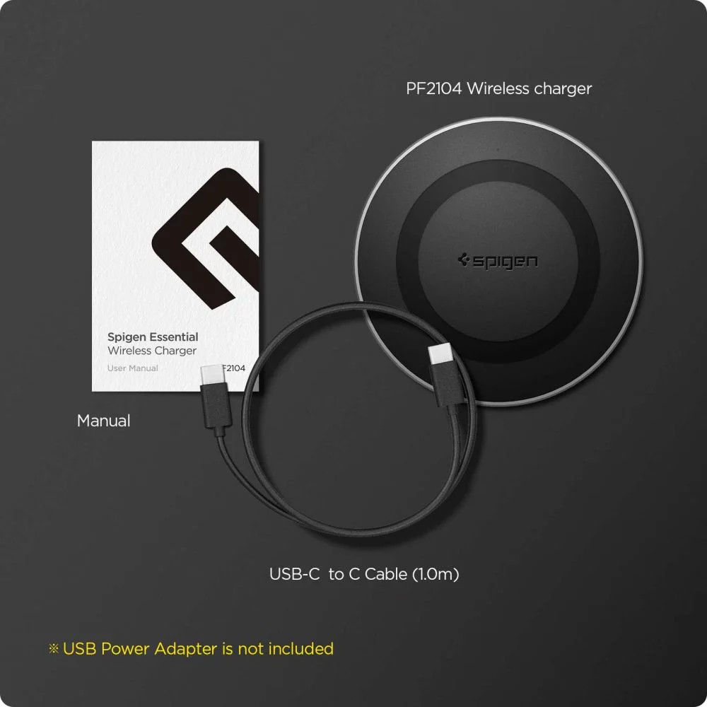 Spigen ArcField Draadloze Oplader 15W Fast Charge Wireless Charger Pad afbeelding 6