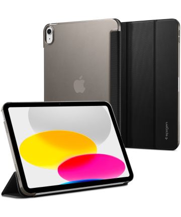 Spigen Liquid Air Apple iPad 10.9 (2022) Hoesje Back Cover Zwart Hoesjes