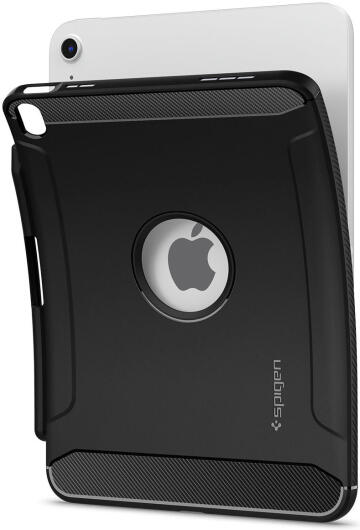 Spigen Rugged Armor Apple iPad 11 (2025) / 10.9 (2022) Hoesje Back Cover Zwart afbeelding 3