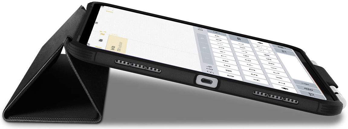 Spigen Rugged Armor Pro Apple iPad 11 (2025)/10.9 (2022) Hoesje Book Case Zwart afbeelding 4