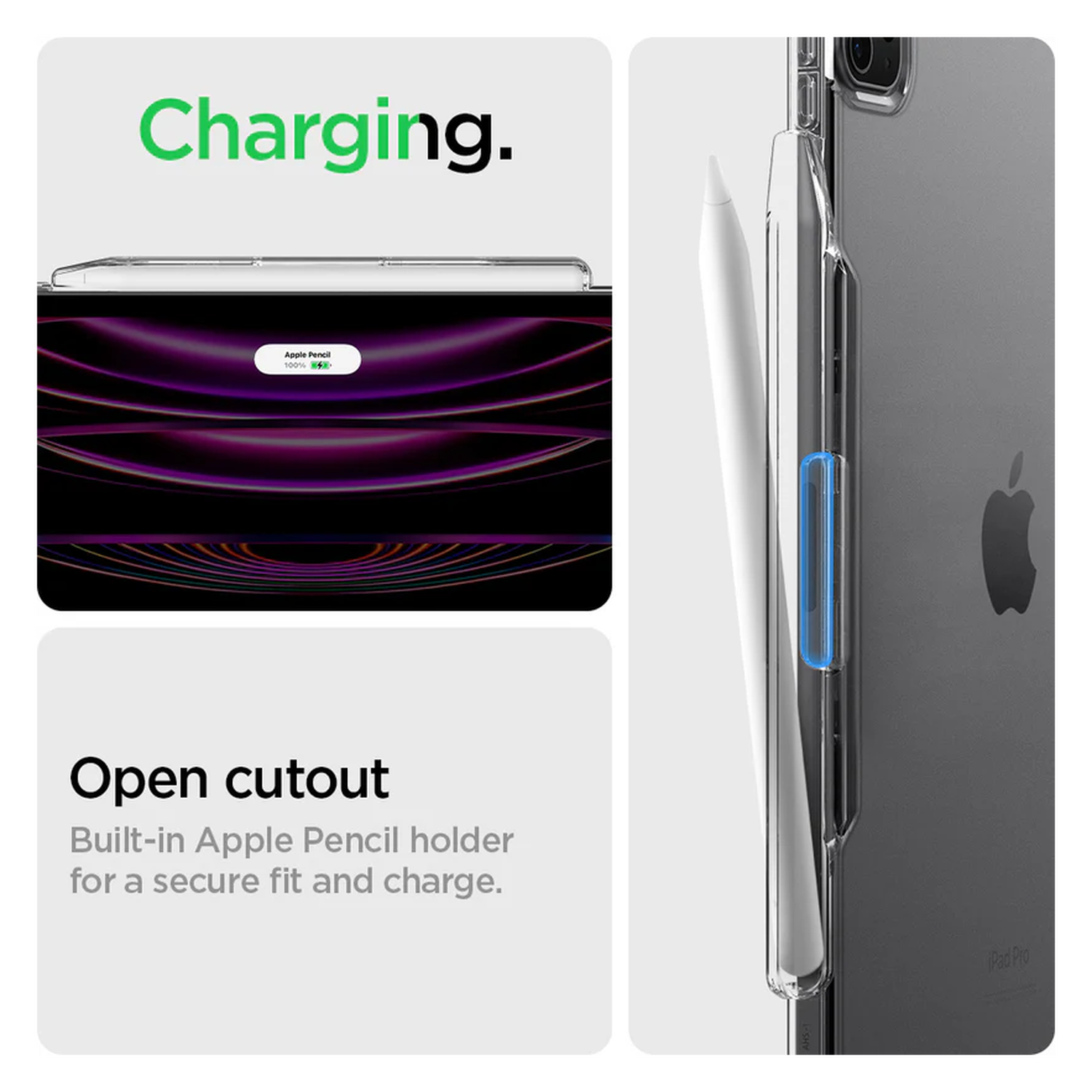 Spigen Air Skin Hybrid Apple iPad Pro 11 Hoes Transparant afbeelding 5