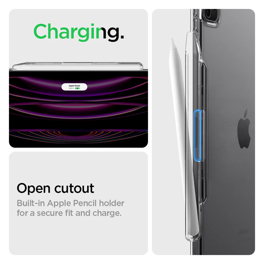 Spigen Air Skin Hybrid Apple iPad Pro 11 Hoes Transparant afbeelding 5